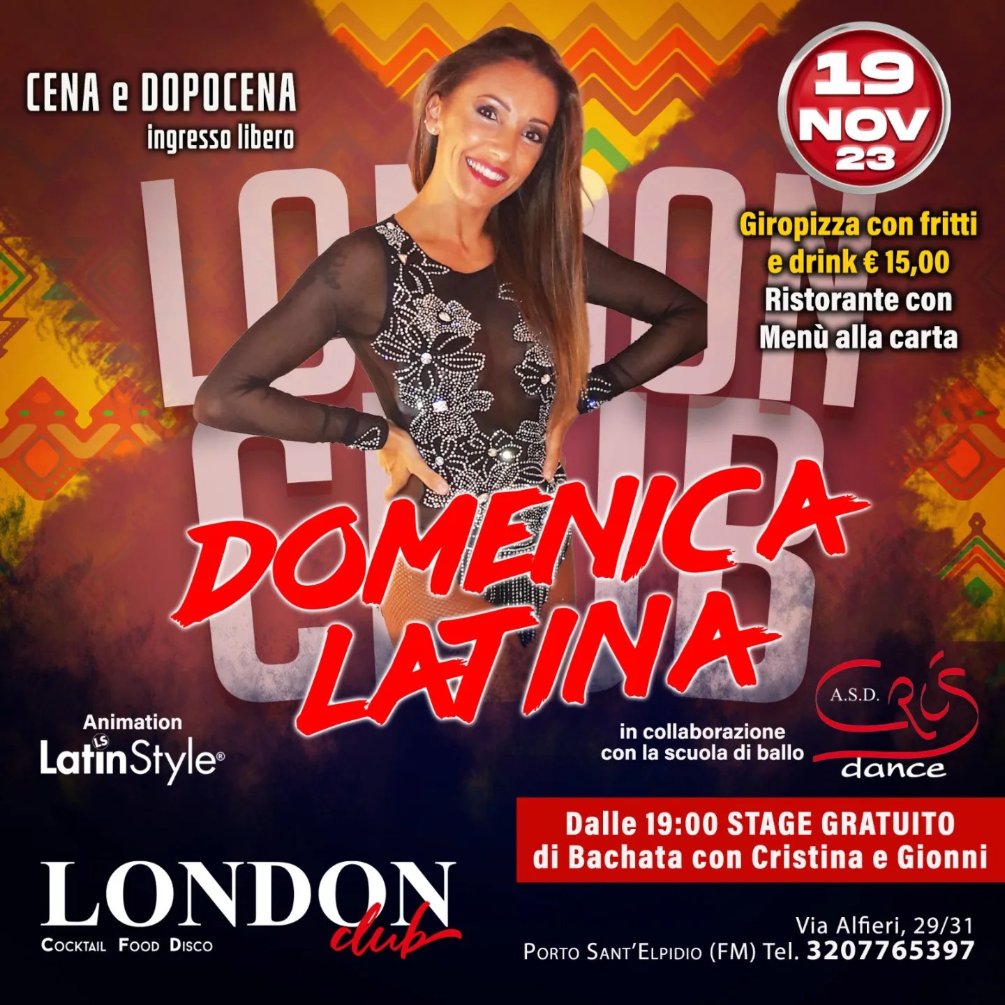 London Club 🔥 DOMENICA LATINA 🔥