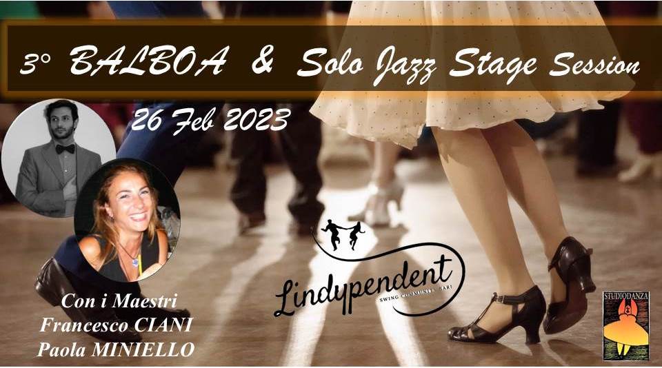 3° Balboa & Solo Jazz Stage Session