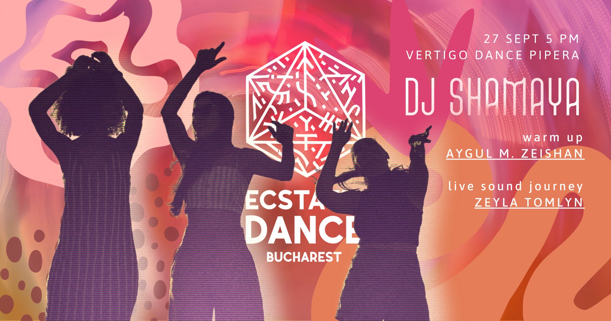 Saturday Ecstatic Dance 🌺 Bountiful, Blissful, Beautiful DJ SHAMAYA
