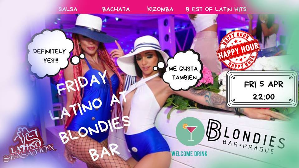 Friday Latino at Blondies bar 5th April