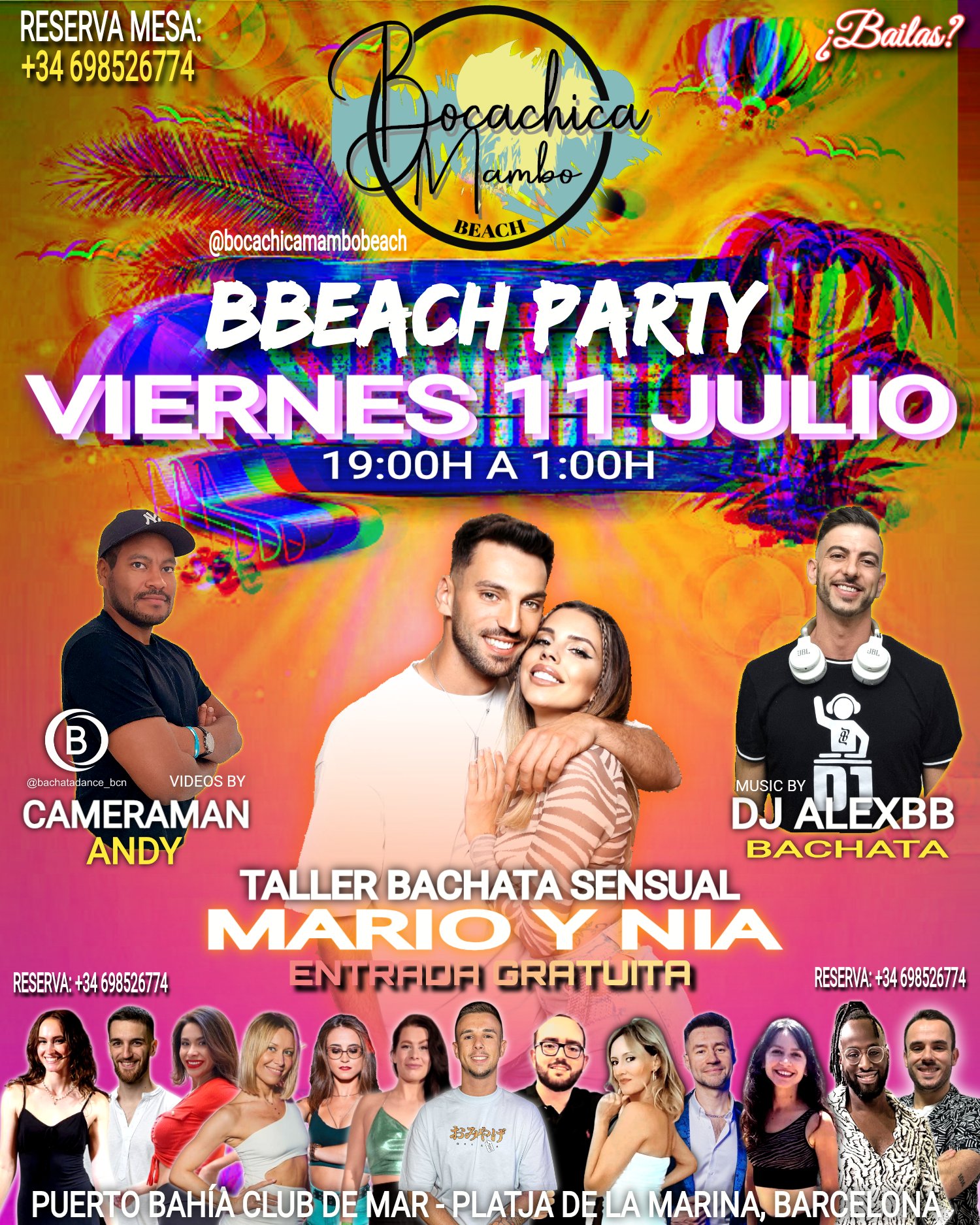 BOCACHICA MAMBO BEACH BACHATA