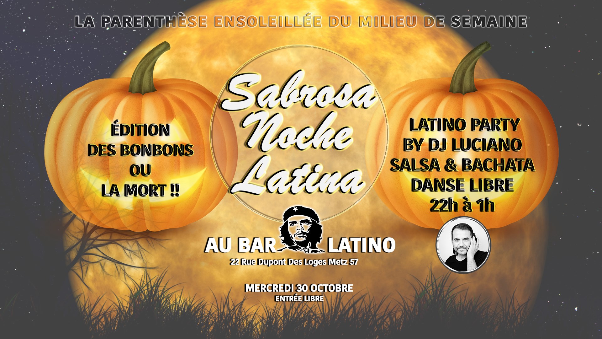 Sabrosa Noche Latina - Édition Des Bonbons ou la Mort !