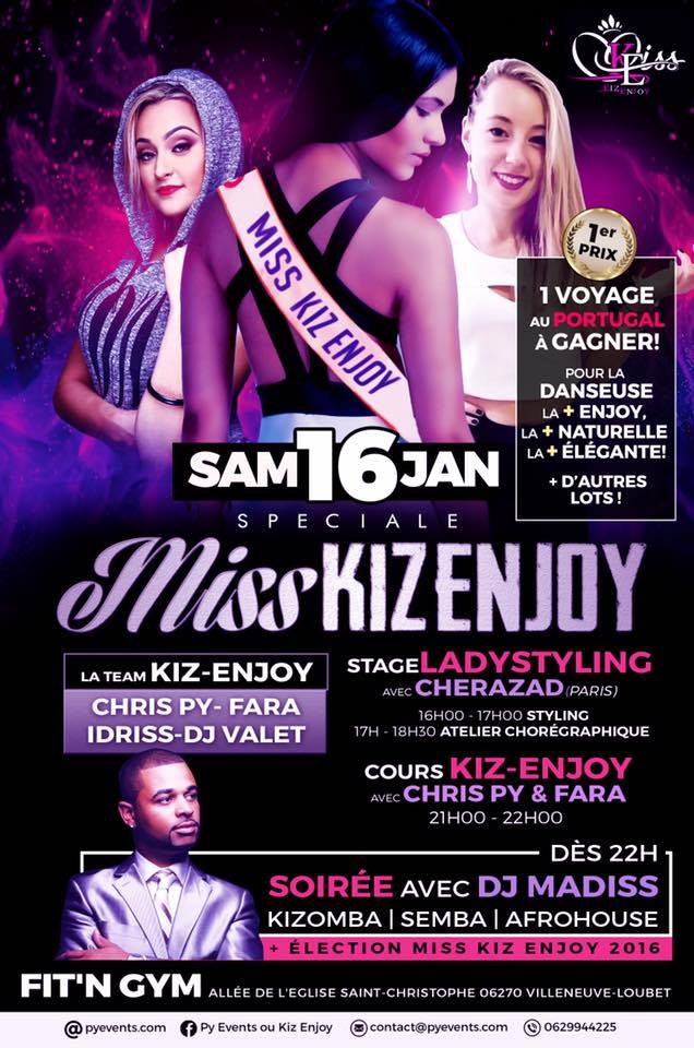 Miss KizEnjoy 2016