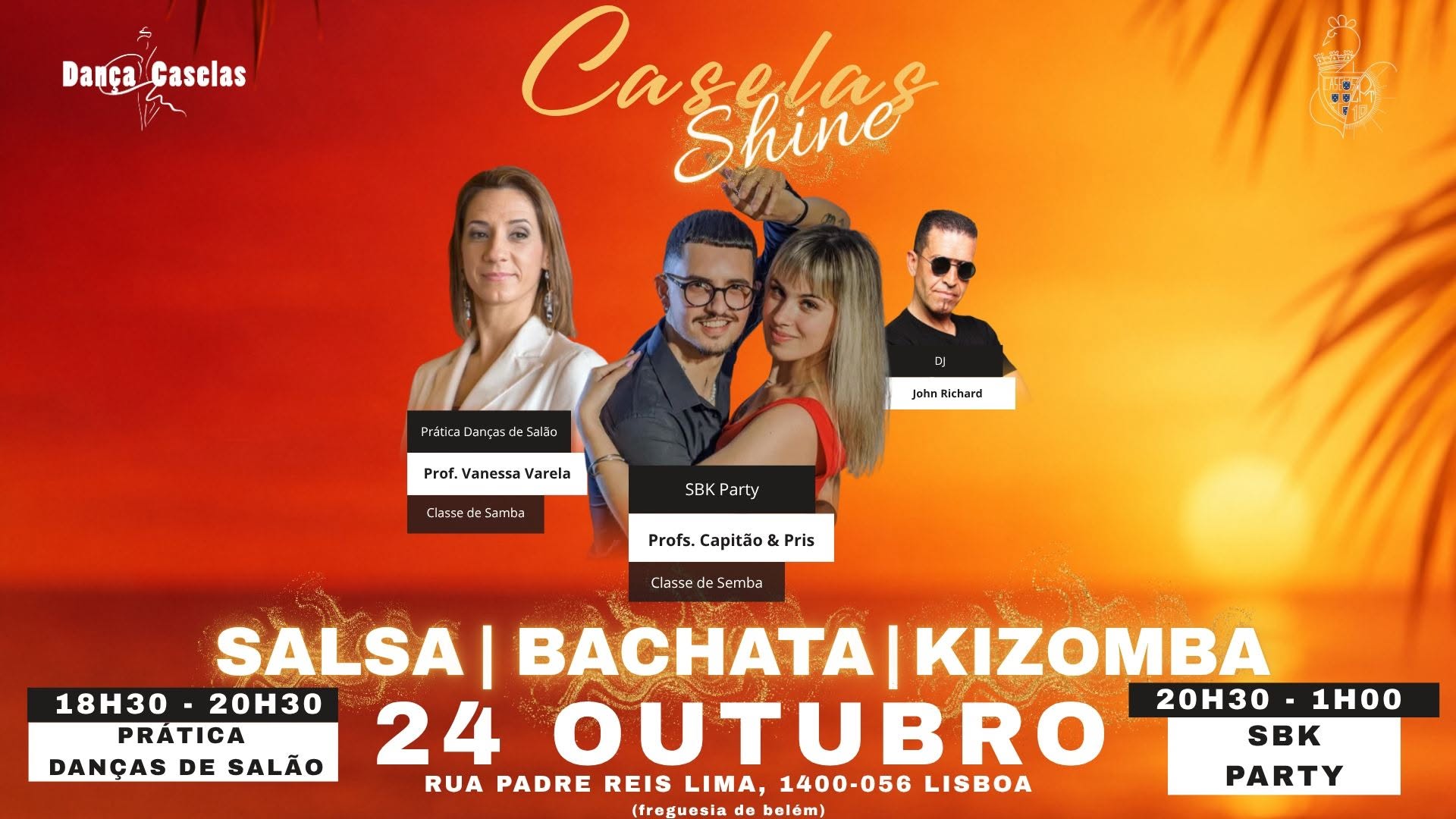 Caselas Afro Latin Dancing Days 24 de Outubro