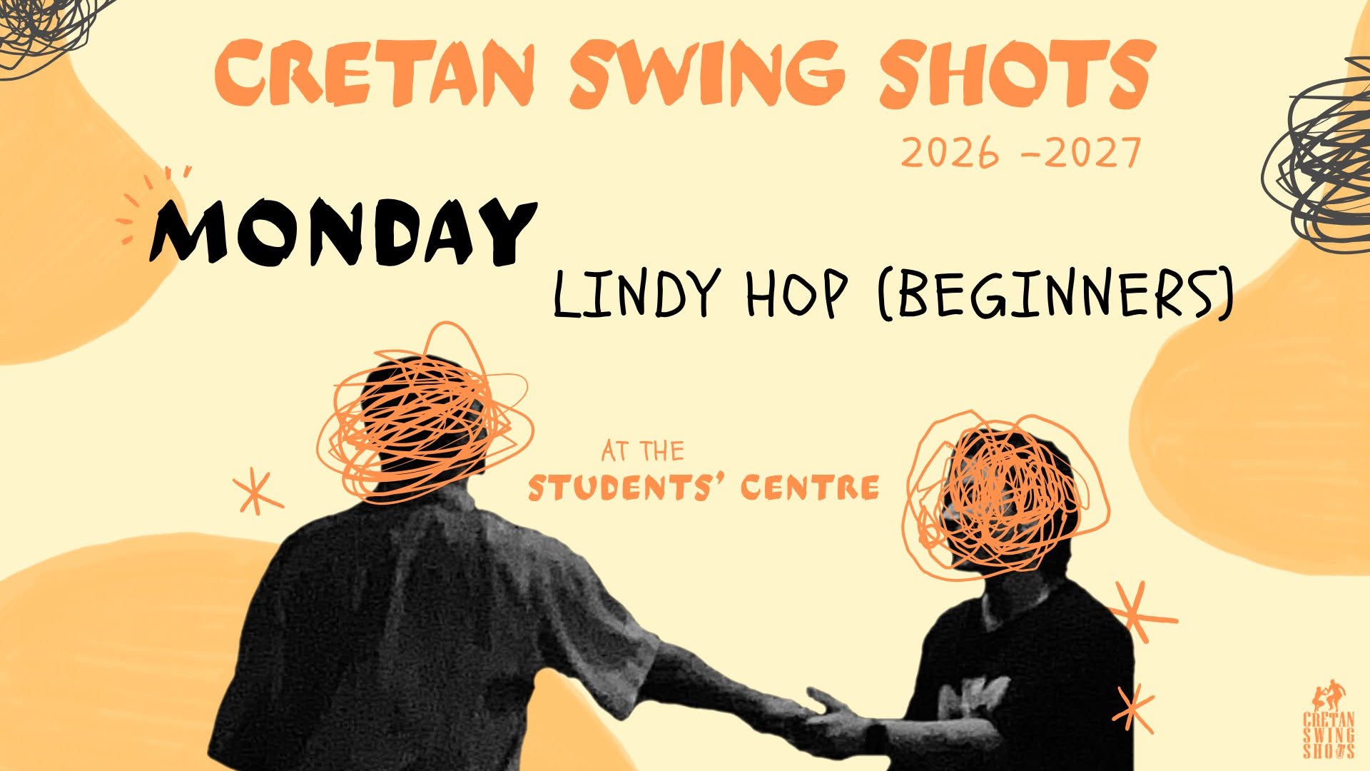 Free Lindy hop lessons and social dancing nights at the Students' Center