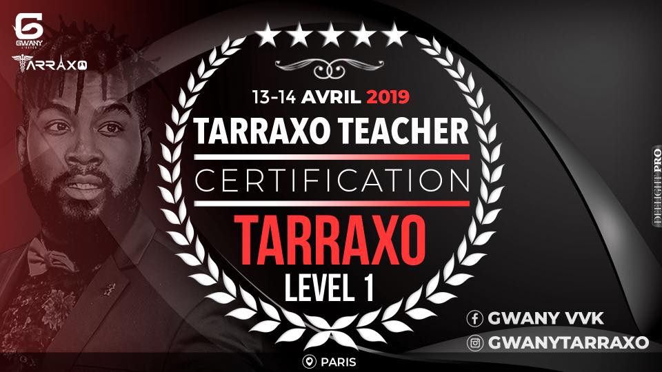 Certification Tarraxo level 1 by Gwany