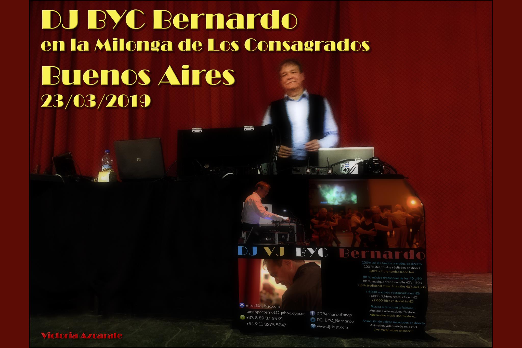 DJ BYC en la Milonga de los Consagrados