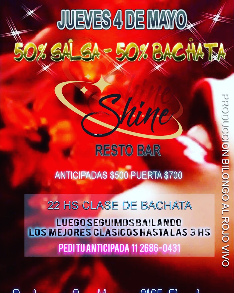 salsa y bachata en palomar 4 de mayo