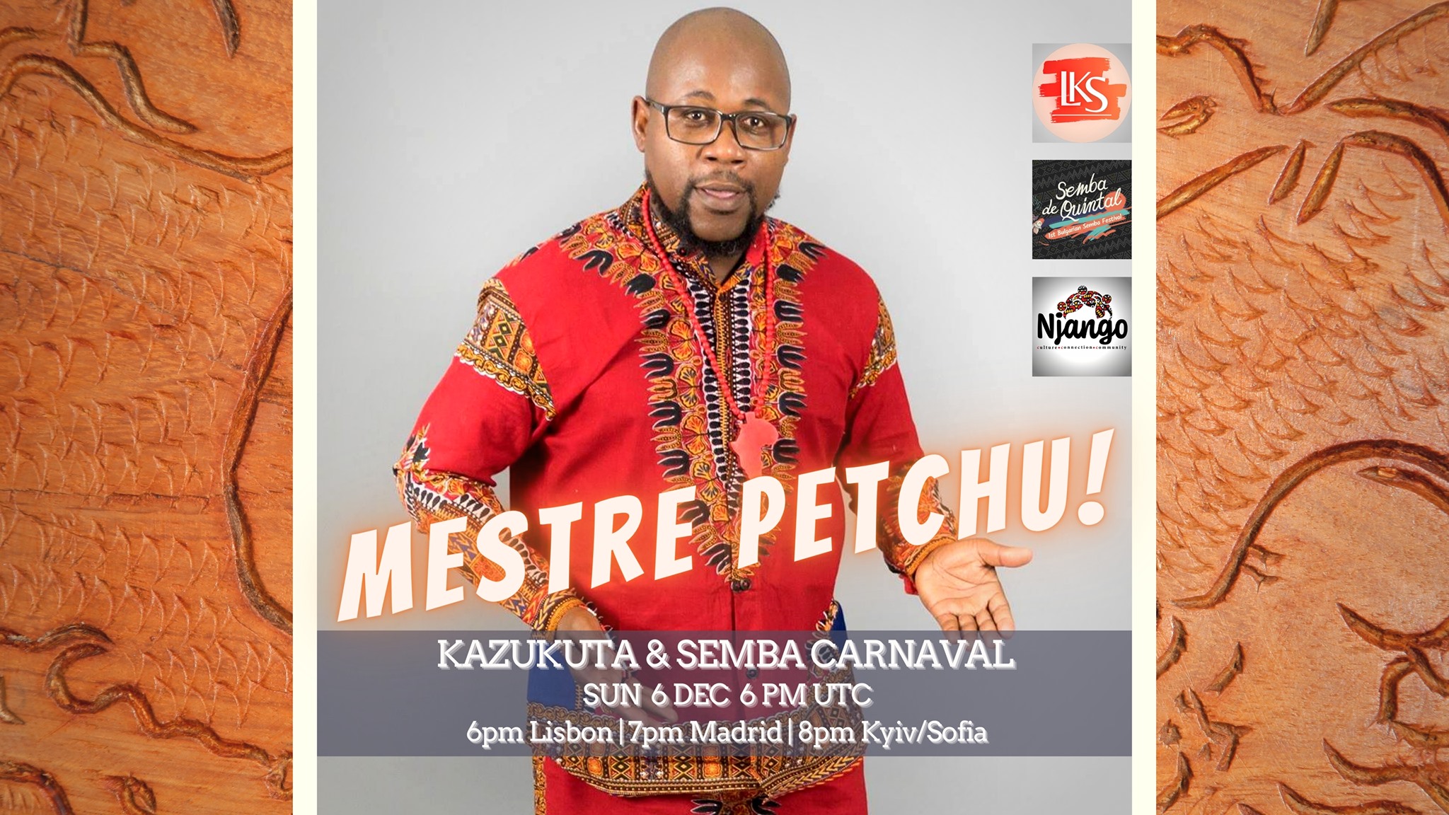 Mestre PETCHU: Kazukuta & Semba Carnaval