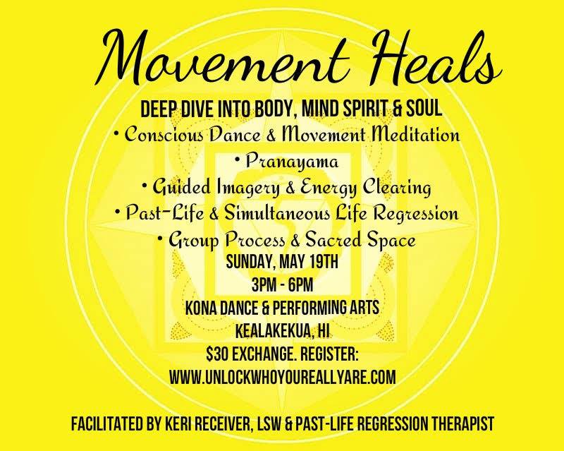 Movement Heals: Deep Dive into Body, Mind, Spirit & Soul