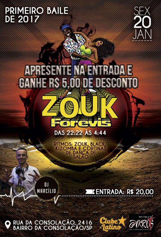 Zouk Forevis no Clube Latino 2