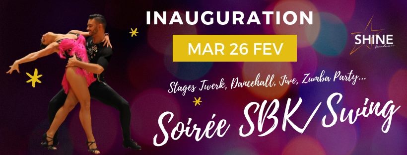 Stages et Soirée SBK Swing - Inauguration Shine Academie