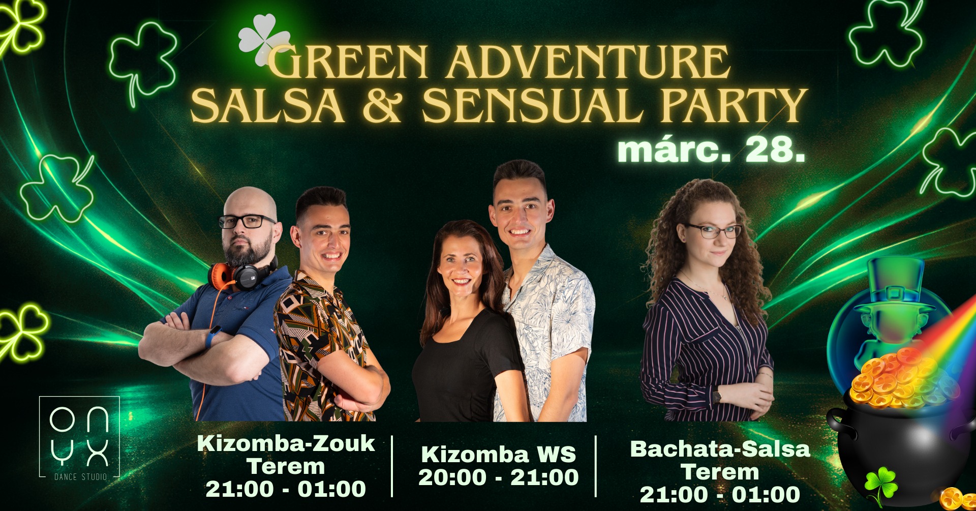 Green Adventure Salsa & Sensual Party