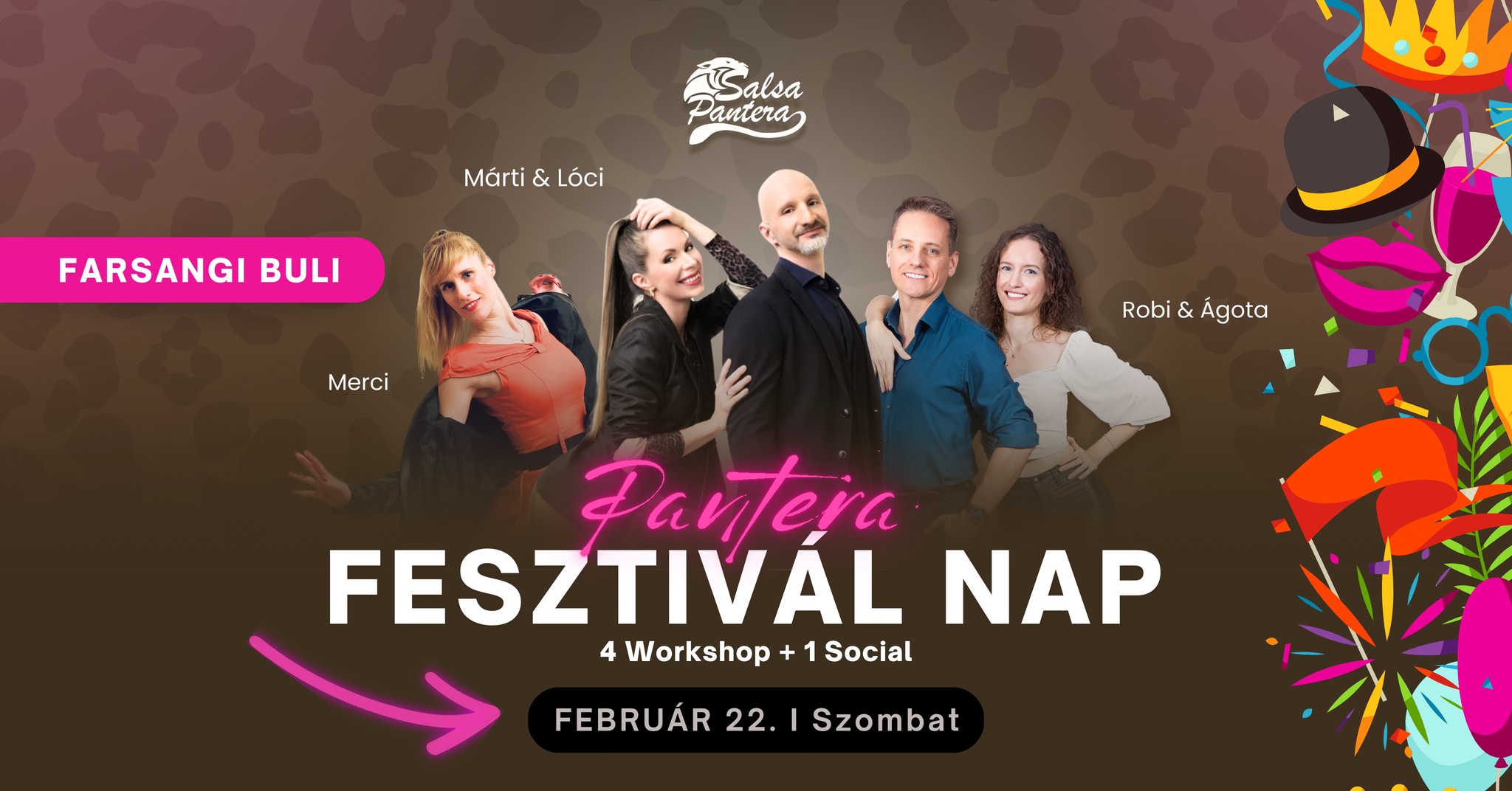 Pantera Fesztivál nap és Farsangi buli - MadayArt Studio