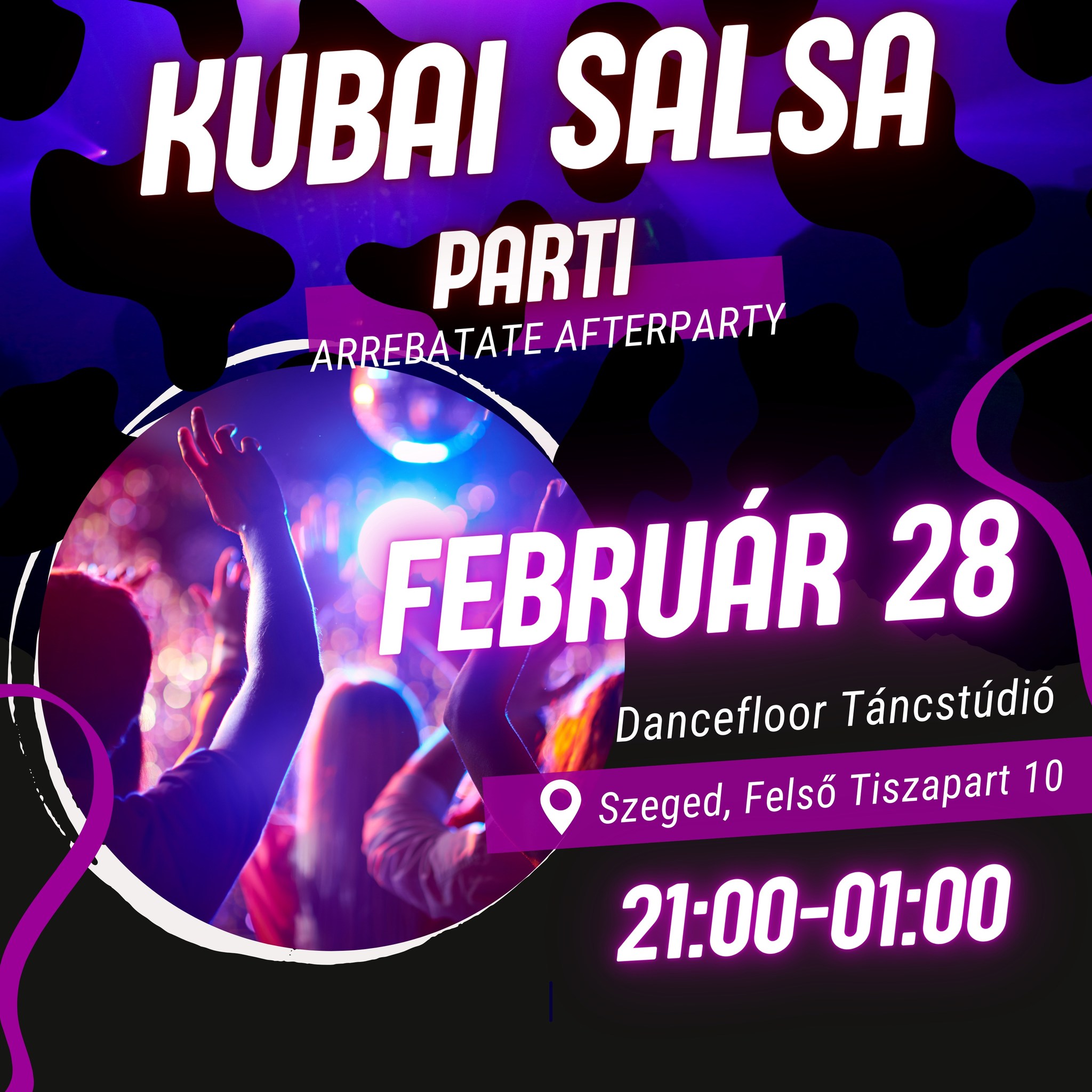Kubai Salsa party - Arrebatate Afterparty