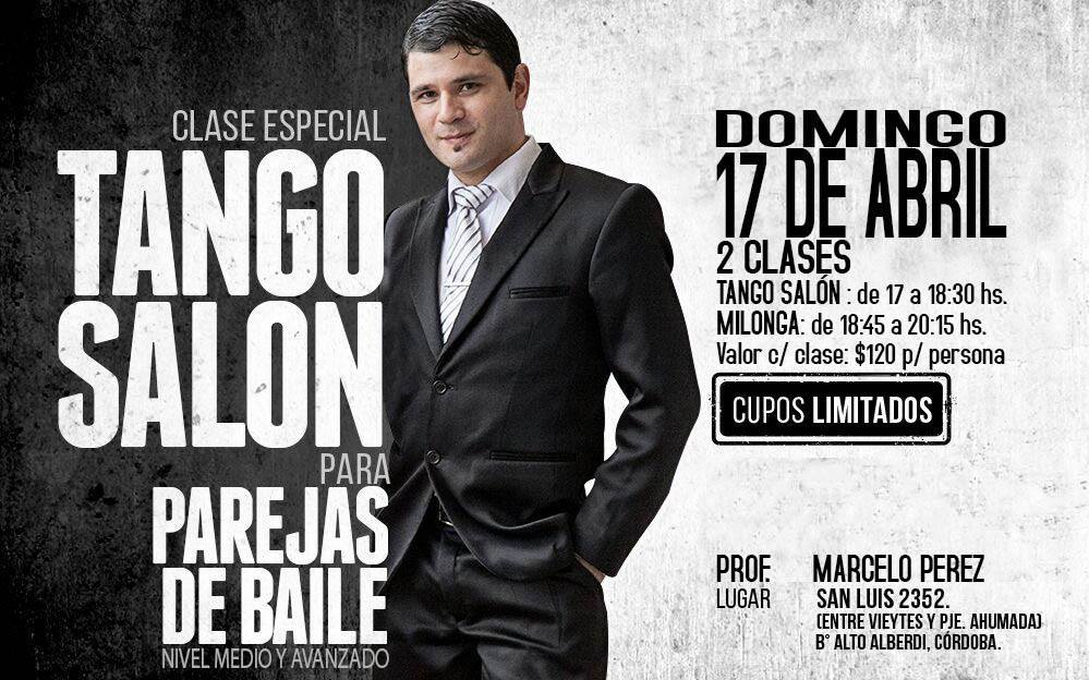 Clases Especiales de Tango salón y Milonga para parejas de baile.