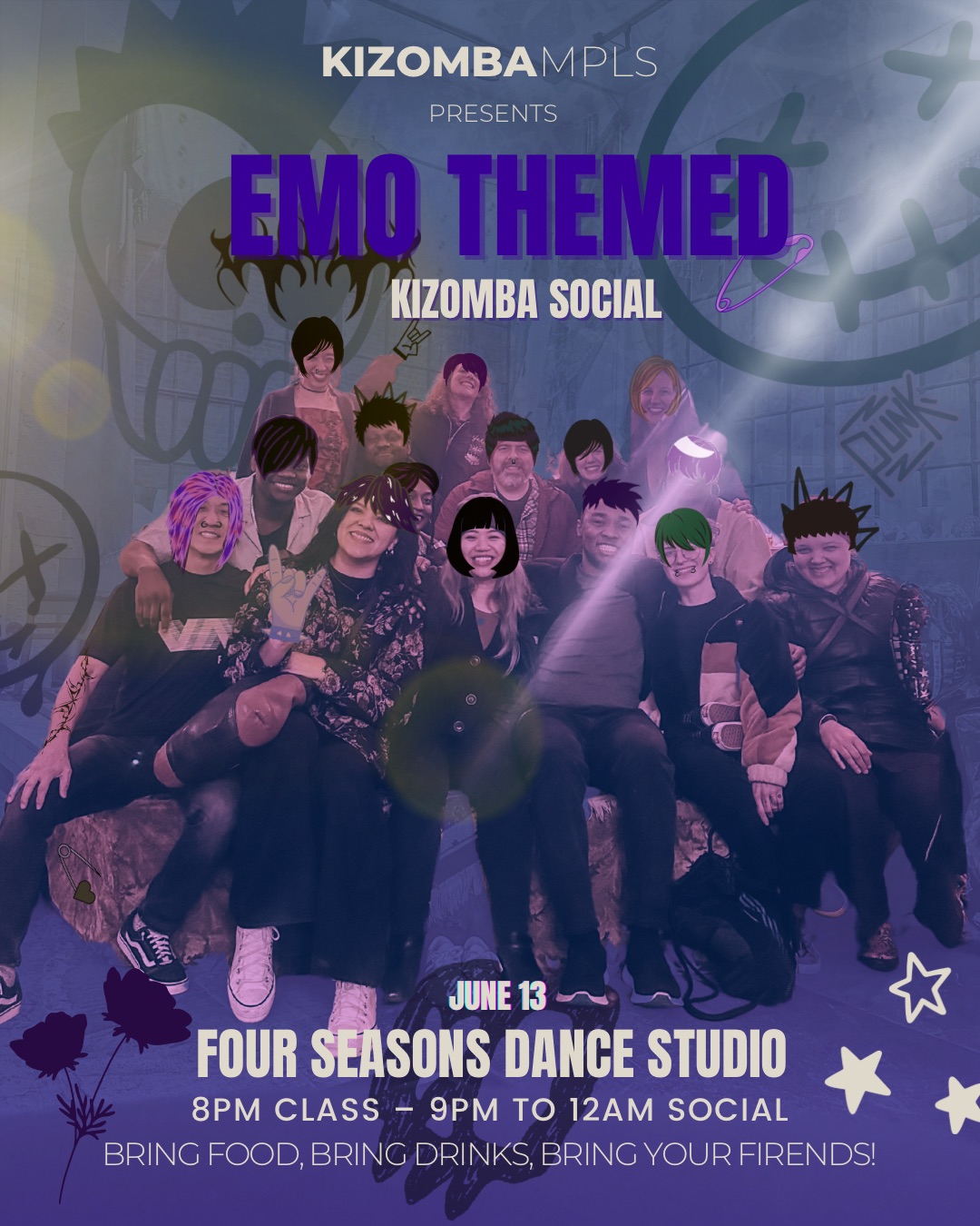 Emo Themed Kizomba Social