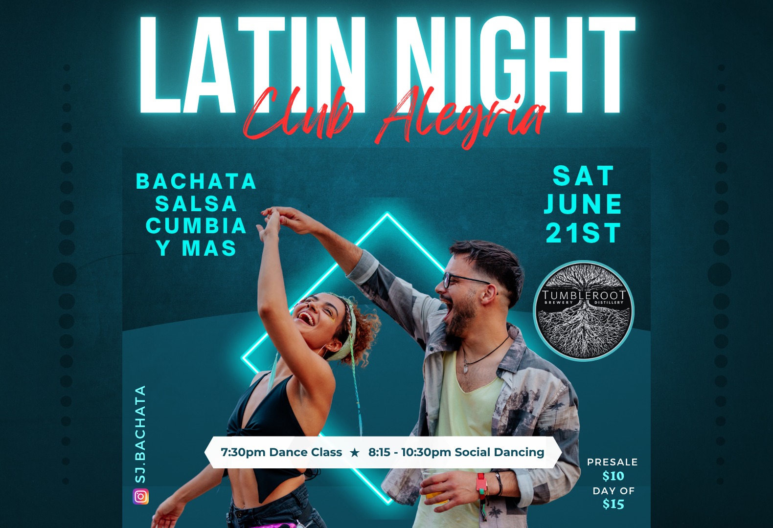Latin Night @ Tumbleroot!