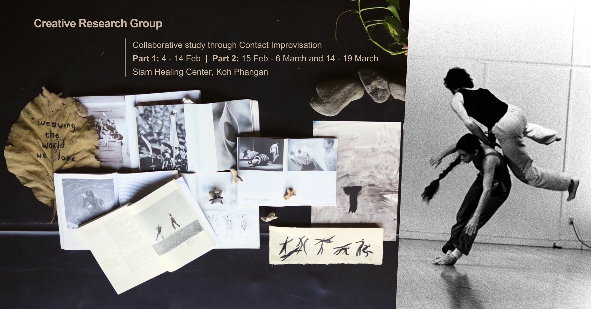 Weaving The World We Love - Long Durational Creative Research Group - Feb & March - Koh Phangan