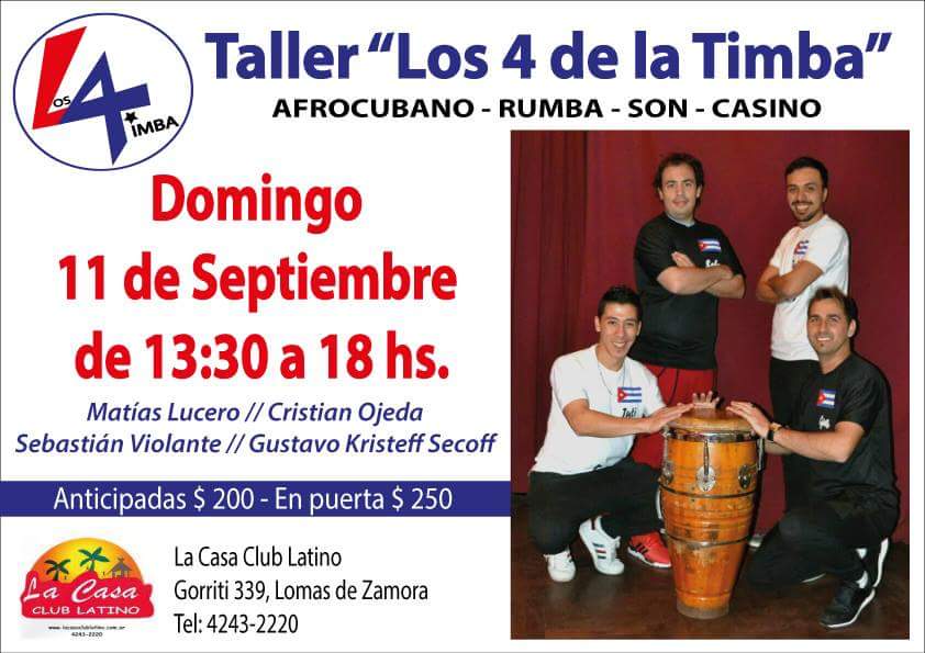 2do Taller "Los 4 De La Timba"