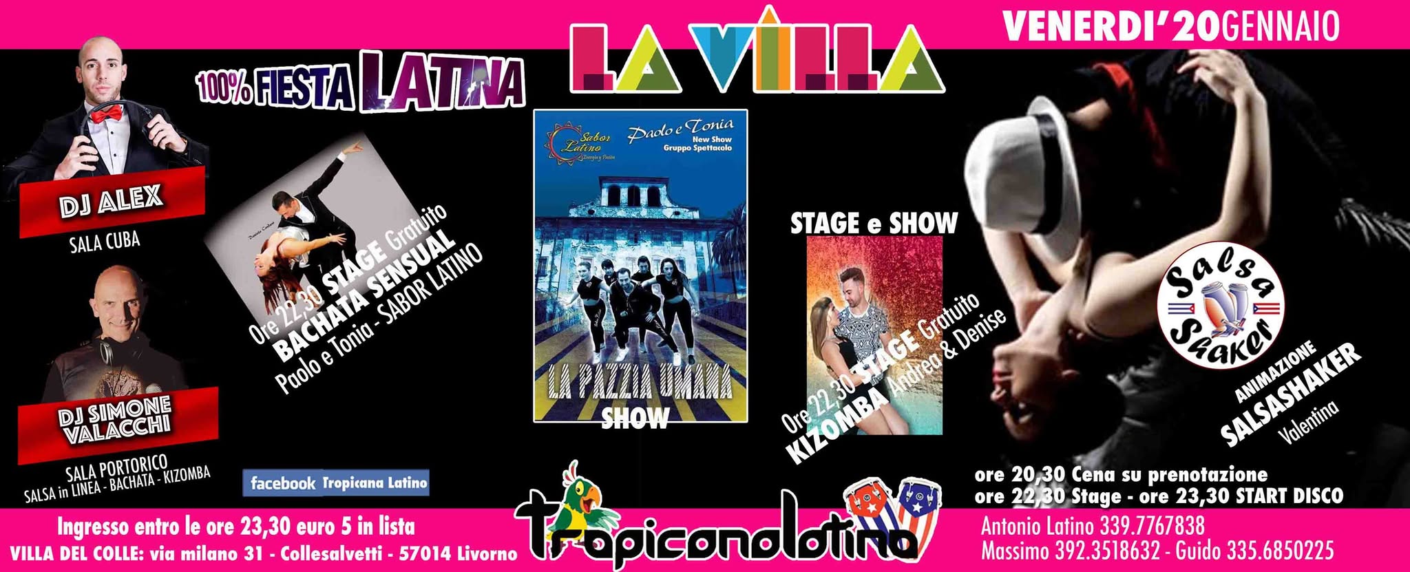 100% FESTA Latina il Venerdì di Villa del Colle