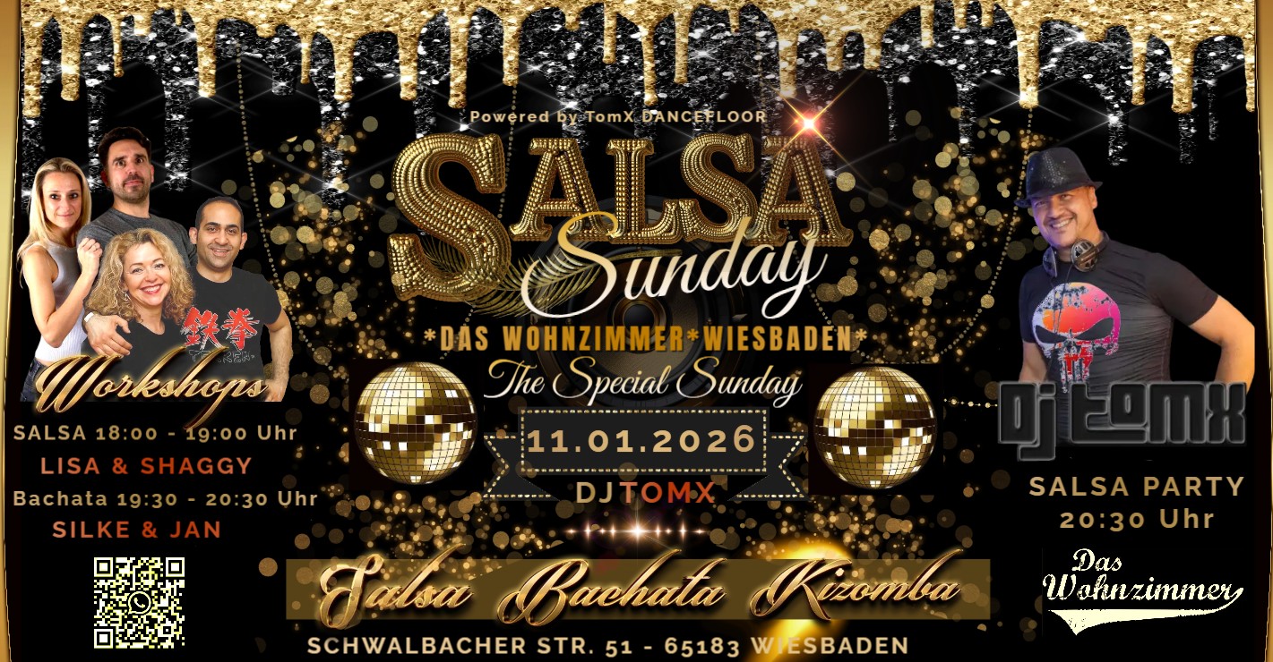 Salsa Sunday - Special Edition - Das Wohnzimmer Wiesbaden Salsa New York+Bachata Sensual Workshop
