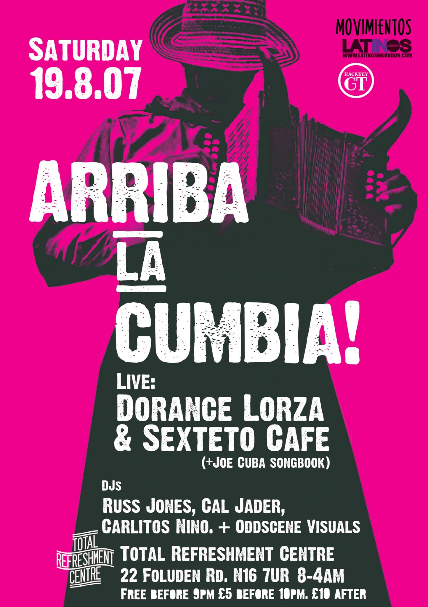 ALC! Dorance Lorza & Sexteto Cafe Joe Cuba songbook + DJs
