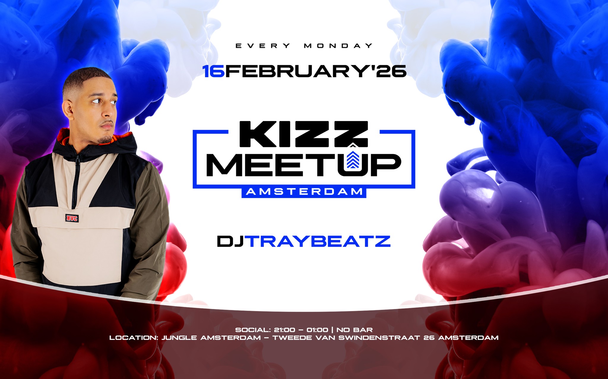 KIZZ MeetUp ‘Amsterdam': Traybeatz