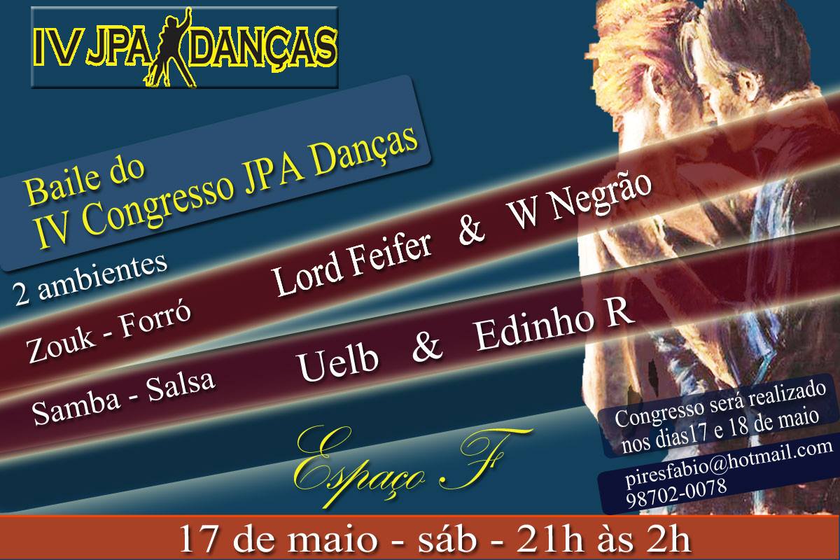 BAILE DO IV CONGRESSO JPA DANÇAS