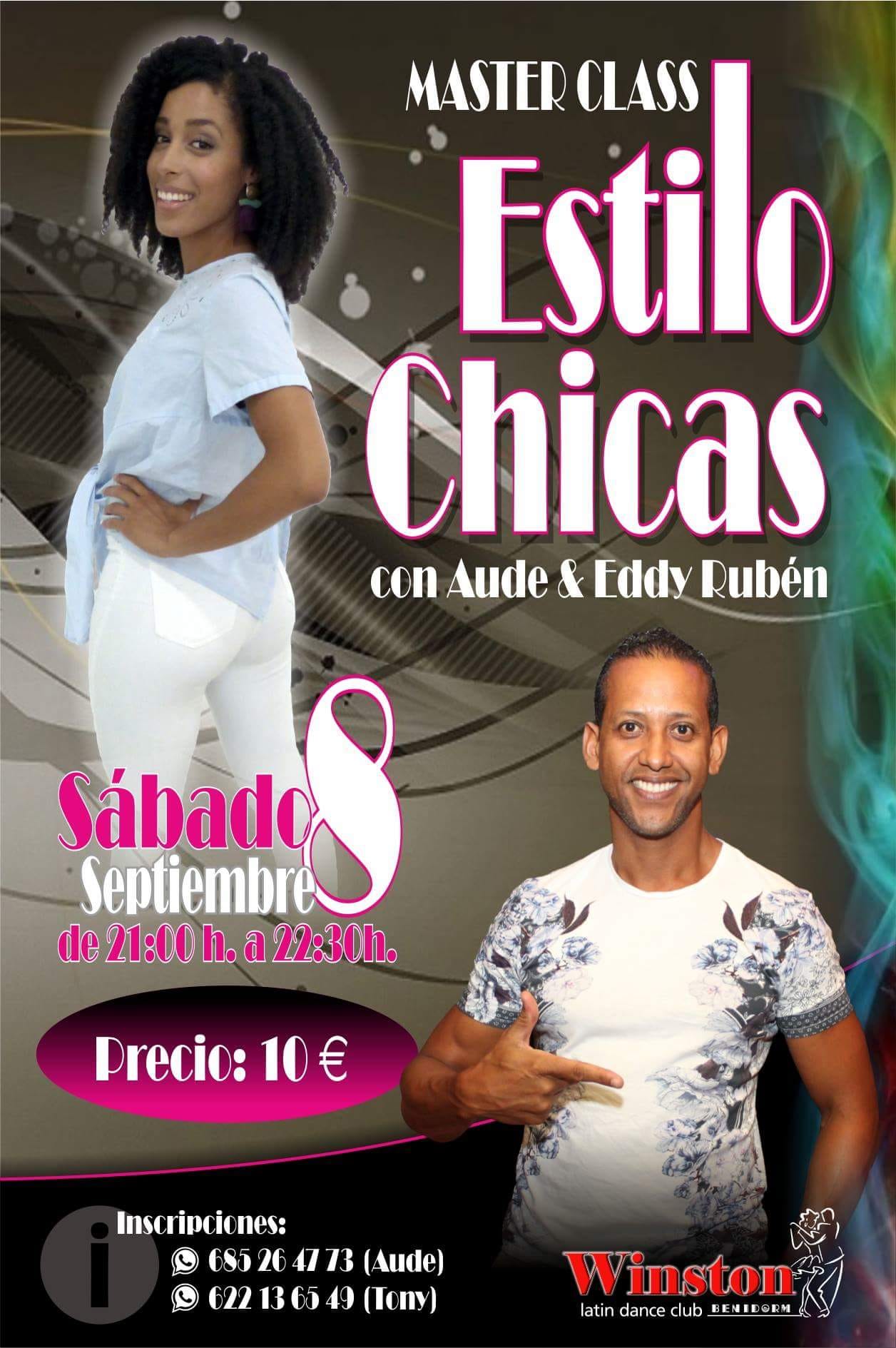 MASTER CLASS ESTILO CHICAS (SALSA)