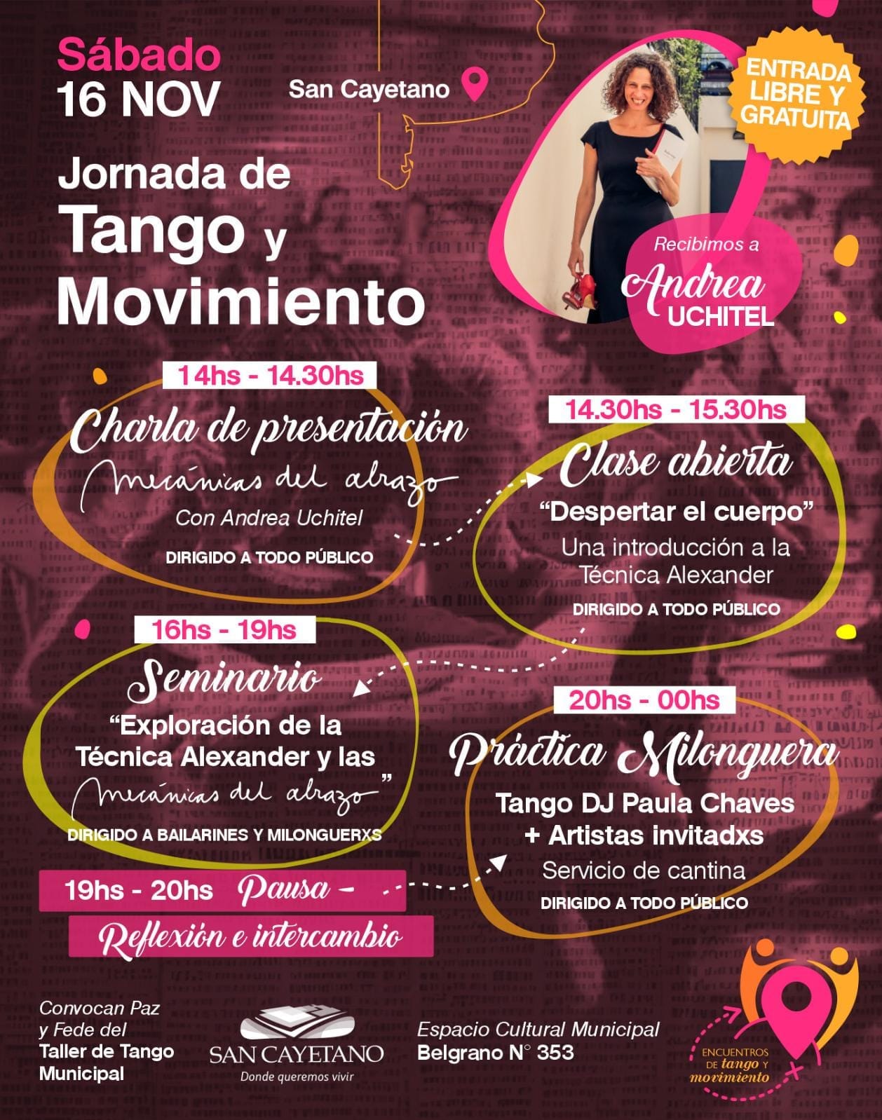 Encuentro de Tango y Movimiento con Andrea Uchitel