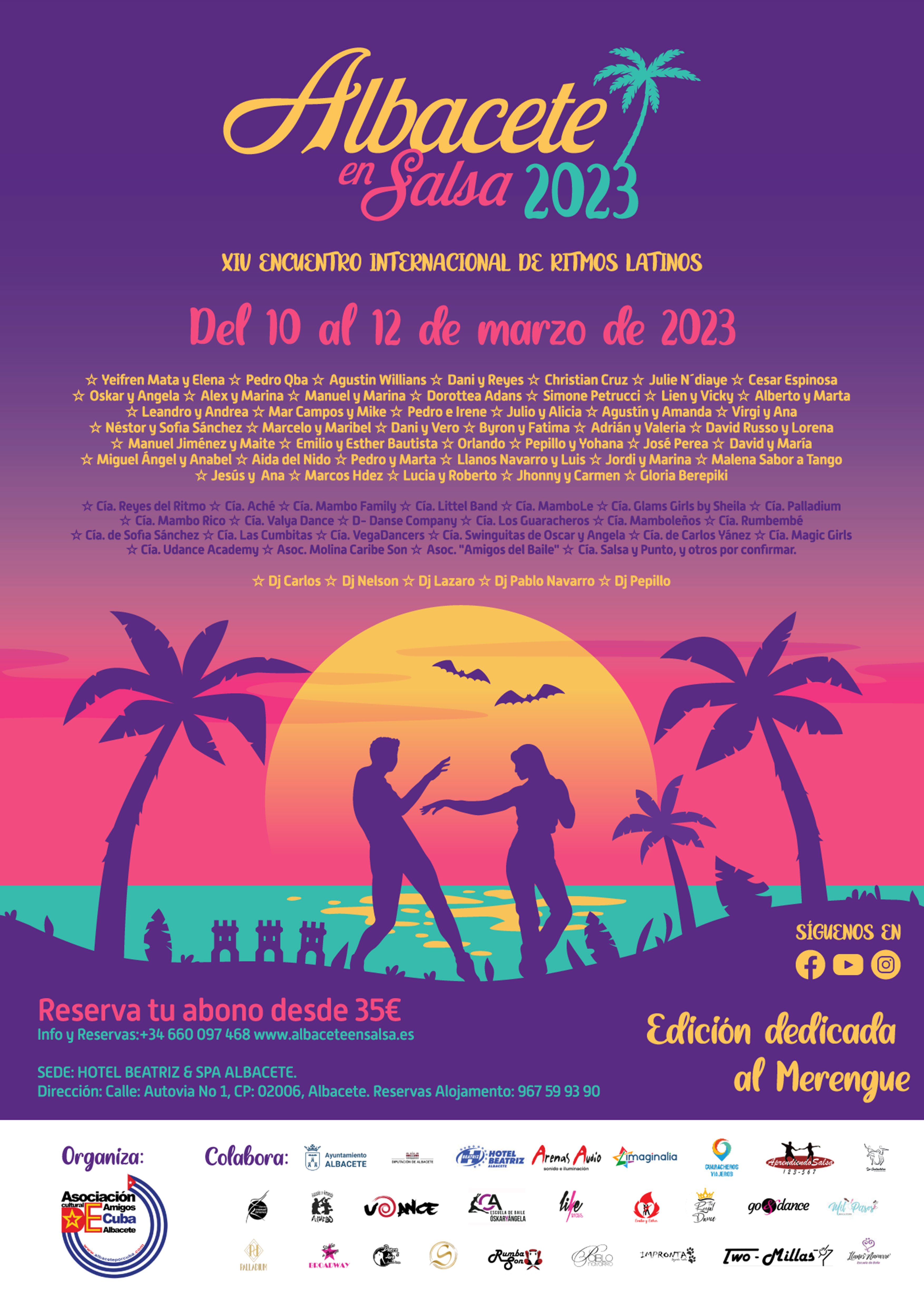 ALBACETE EN SALSA 2023 - XIV Encuentro Internacional de Ritmos Latinos