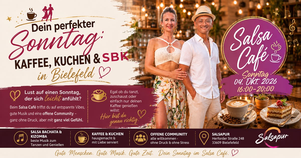 ☕Salsa Café in Bielefeld So 08.11.2026