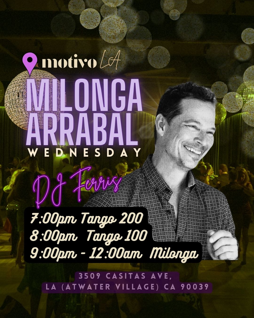 Milonga Arrabal with DJ Ferris