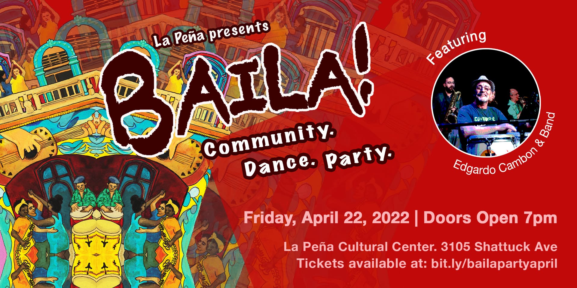 BAILA! Community. Dance. Party.
