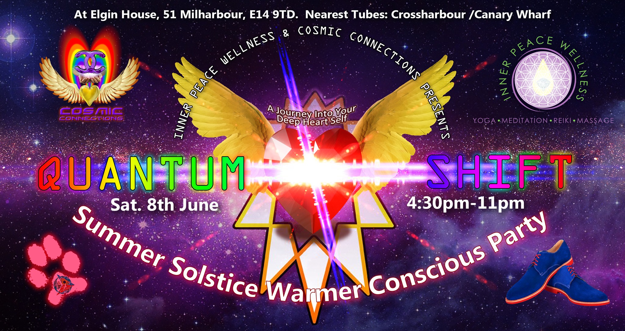 Quantum Shift Summer Solstice Warmer Conscious Party