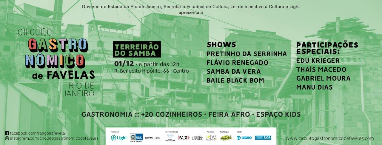 Circuito Gastronômico De Favelas - Edição Rj 2018