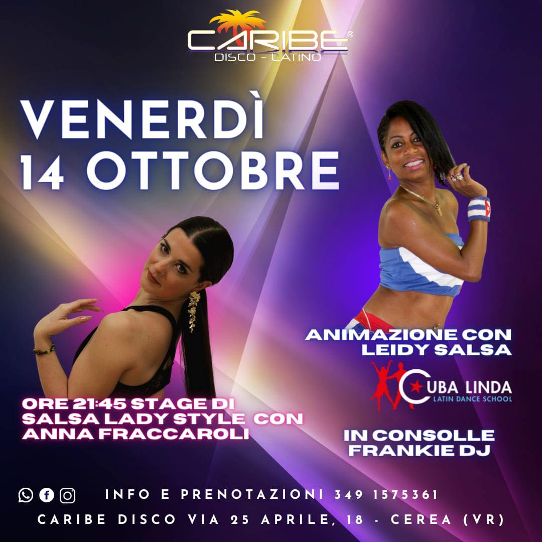 VENERDI' 14 OTTOBRE