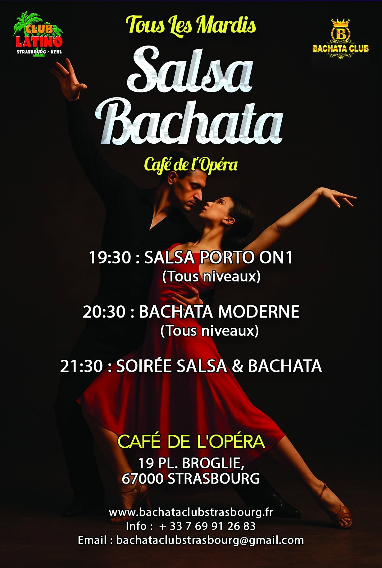 🔥 MARDI LATINO 🔥 Café de l'Opéra