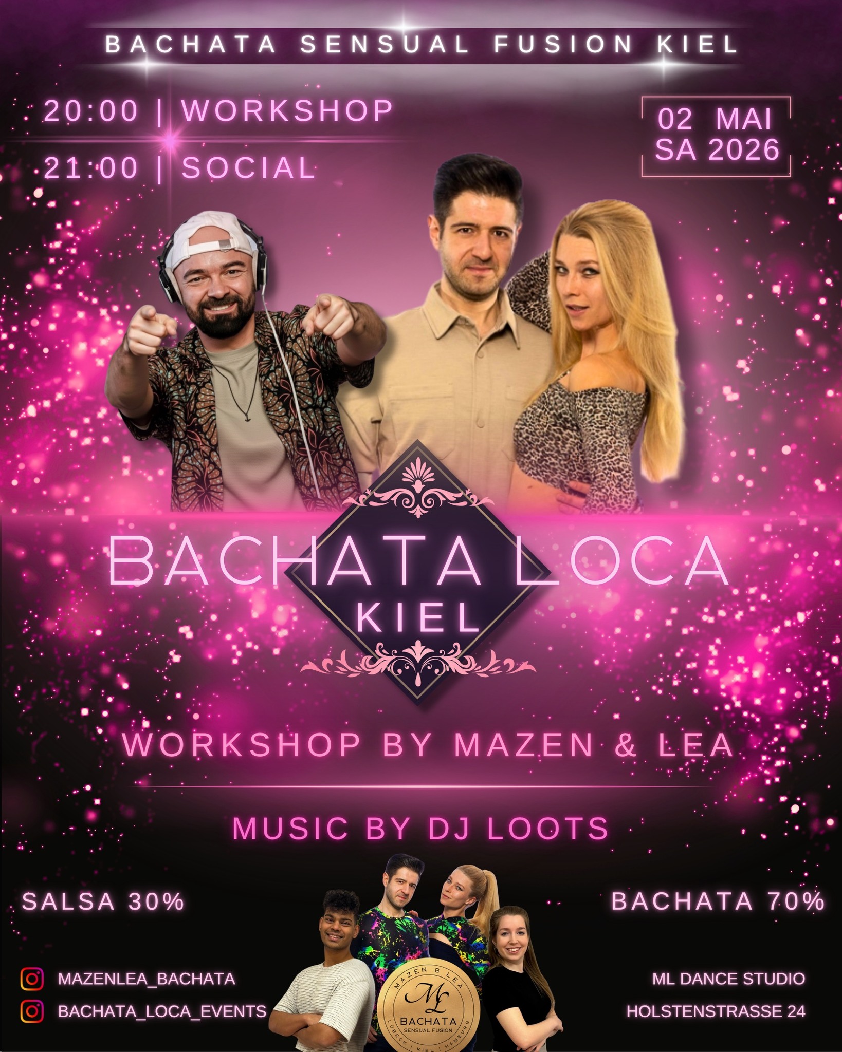 ❤️🔥BACHATA LOCA KIEL❤️🔥