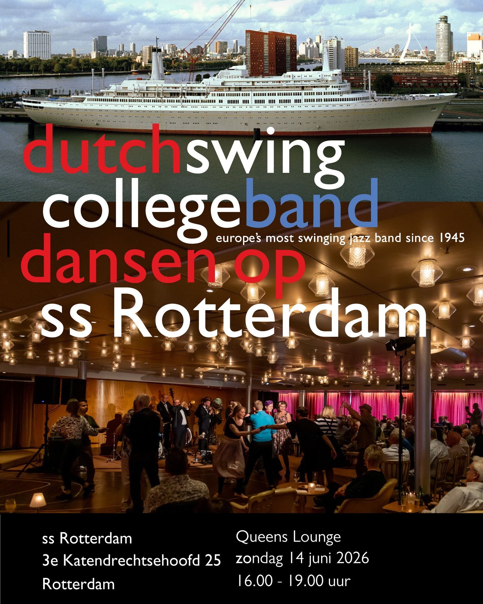 Dansen op ss Rotterdam