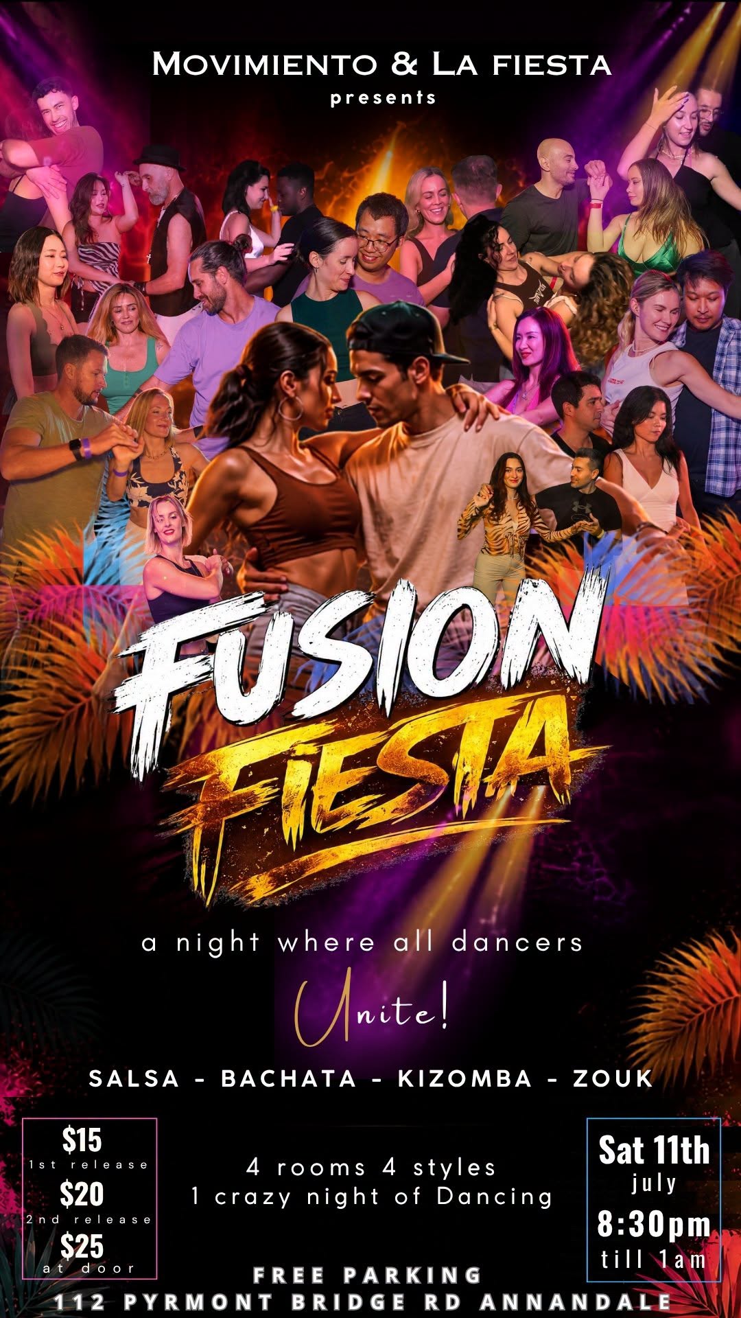 FUSION FIESTA - A Night Where all Dancers Unite!