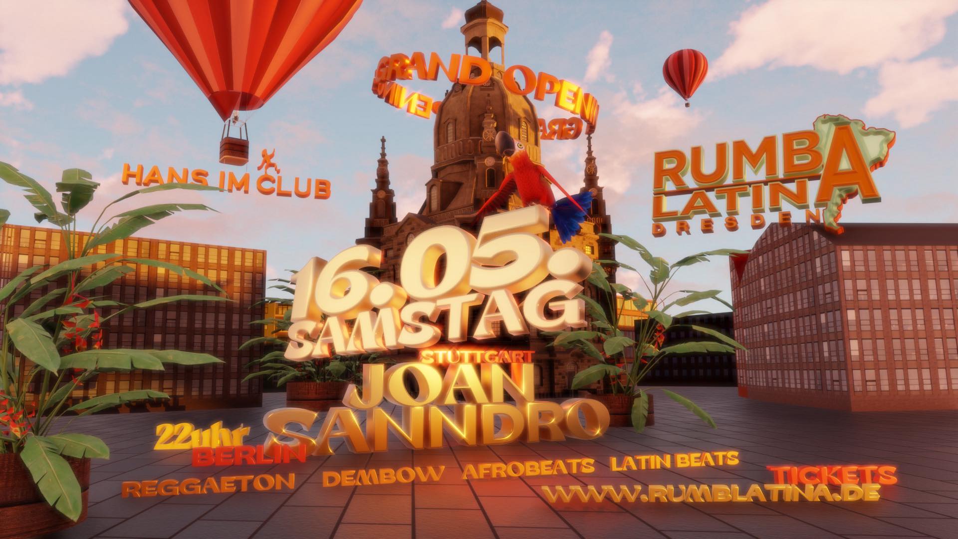 RUMBA LATINA NEUE LOCATION SA.16.05. HANS IM CLUB DRESDEN