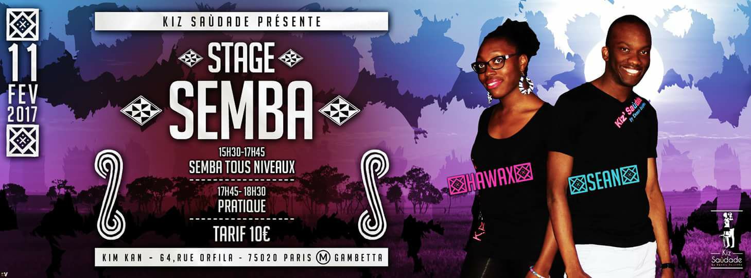 Stage Semba tous niveaux avec (Sean & Hawax) n°2