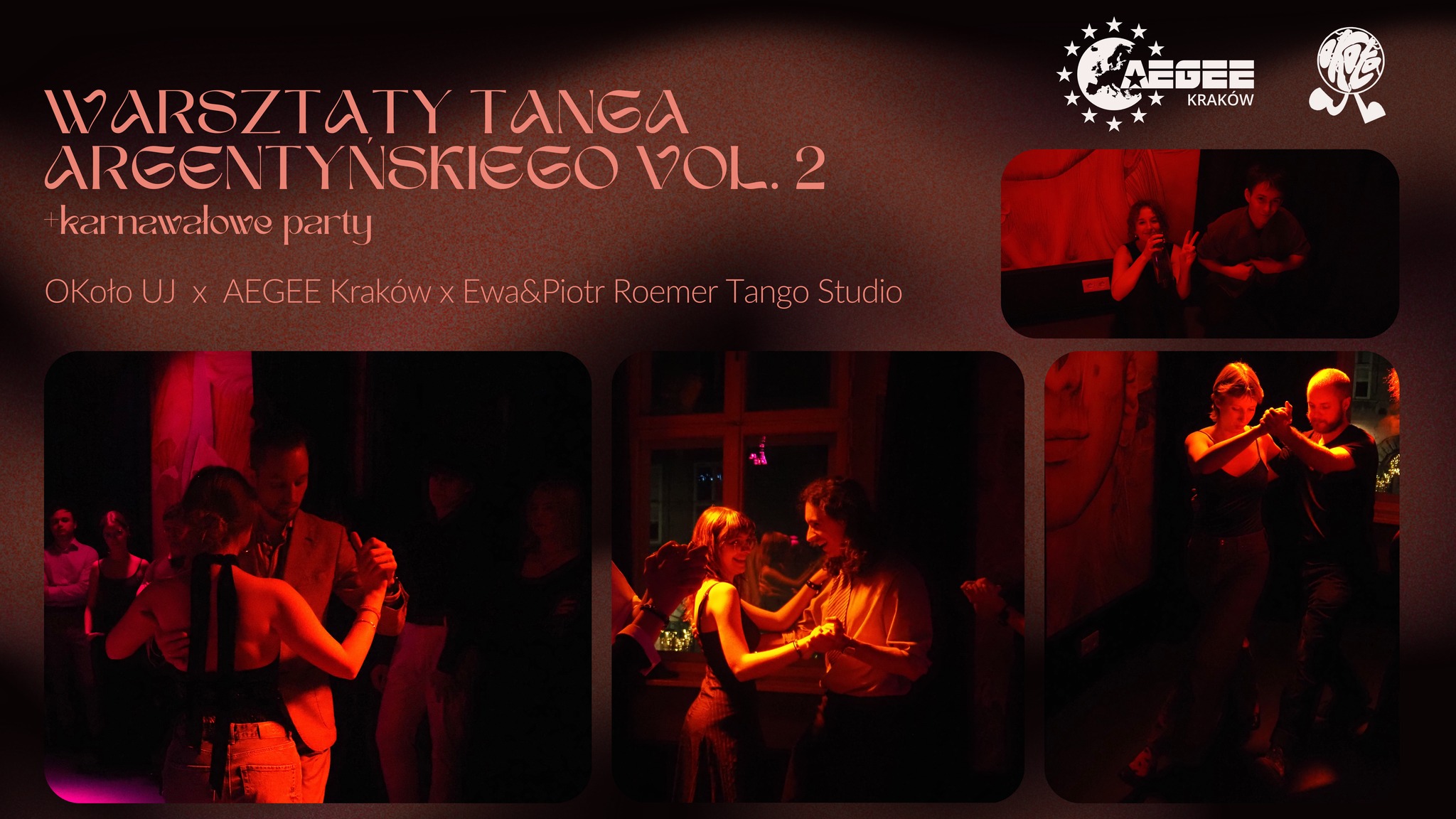 Warsztaty z tanga argentyńskiego vol. 2 + karnawałowe party