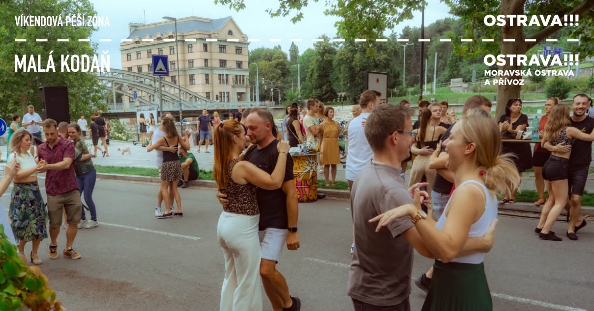 Tančírna: Bachata Ostrava a Open air tančírna Ostrava