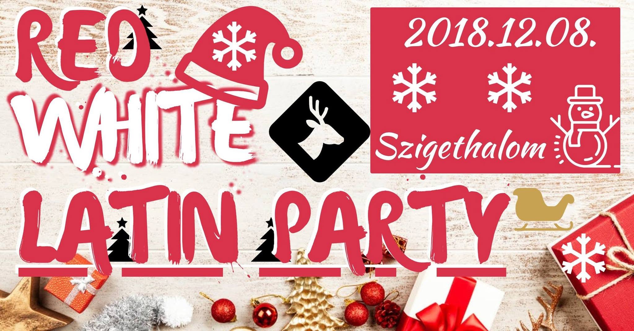 Red & White Latin Party