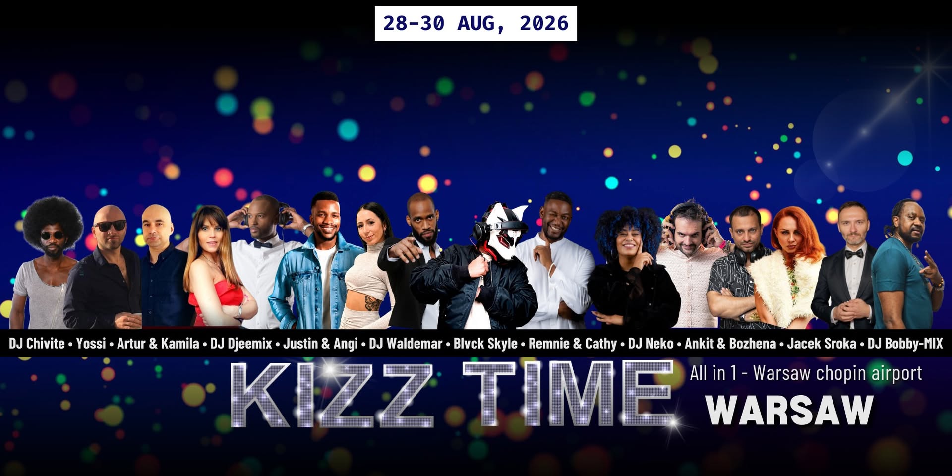 KizzTime 28 to 30 Aug, 2026 - Save the Date
