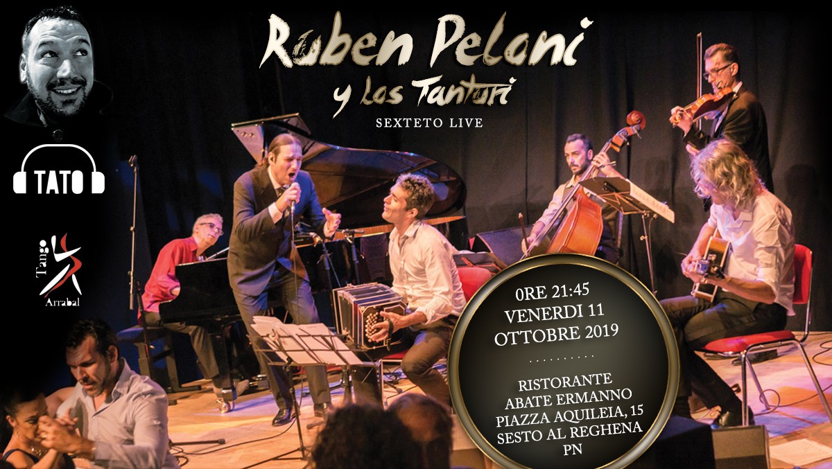 Ruben Peloni y Los Tanturi + DJ TATO a Sesto al Reghena (PN)