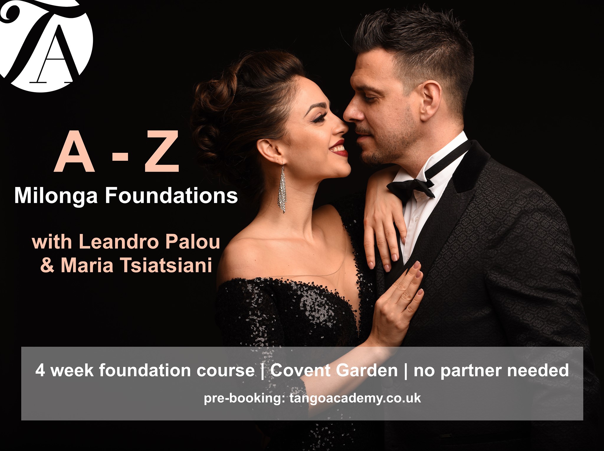 A - Z Milonga Foundations with Leandro Palou & Maria Tsiatsiani